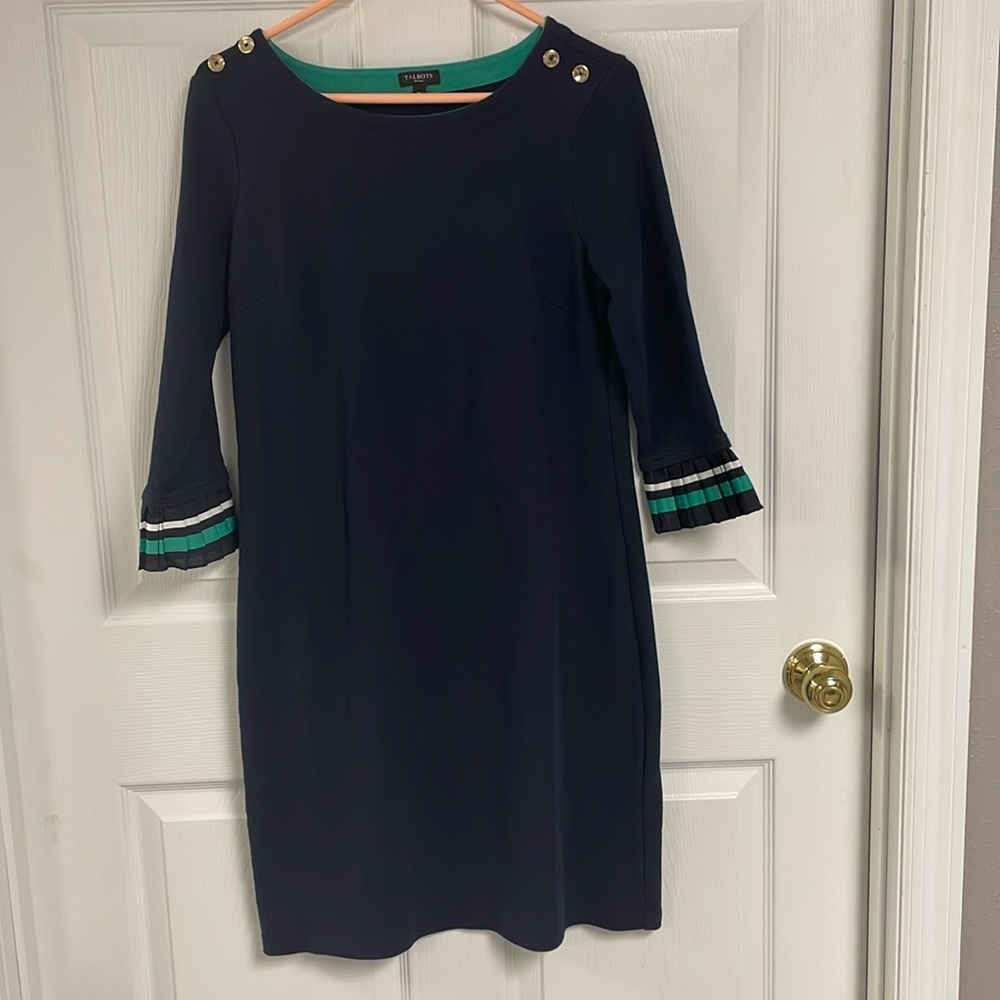 Talbots Medium Petite Navy dress